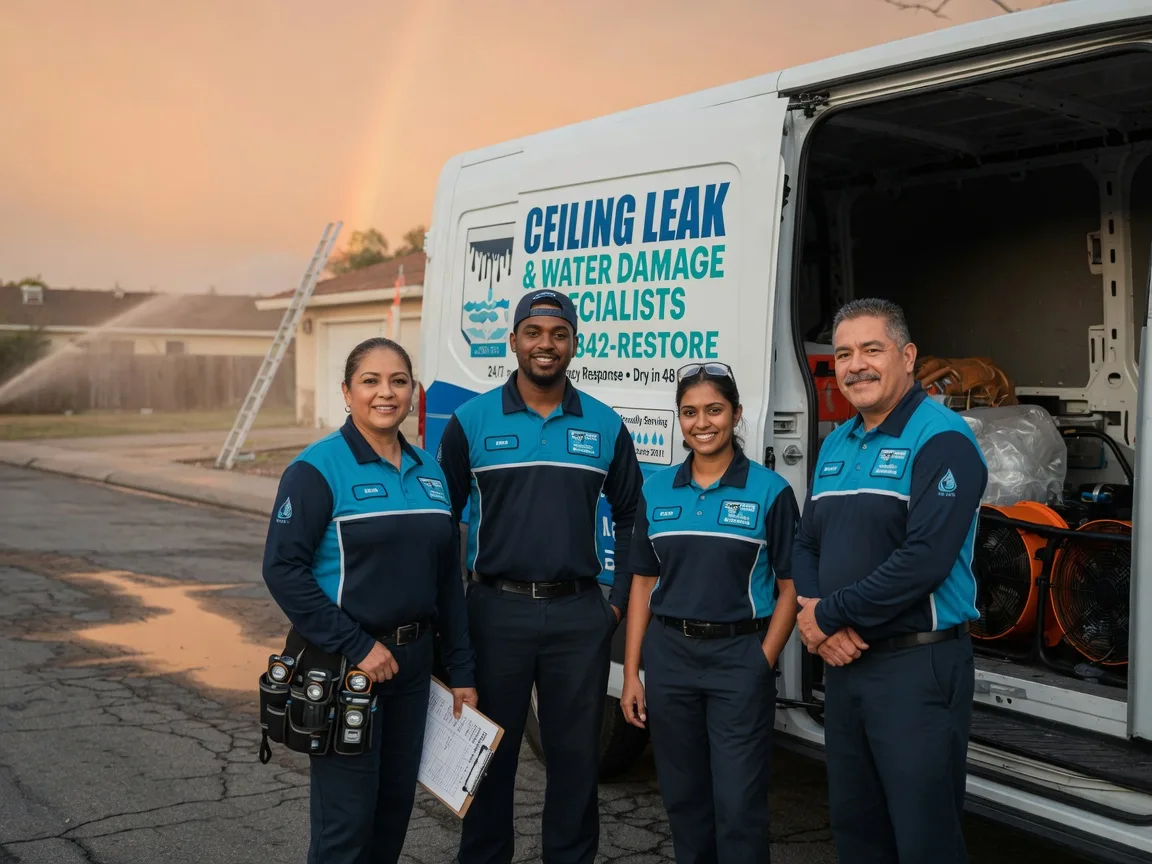 Ceiling Leak Cleanup company in Lincoln, MI